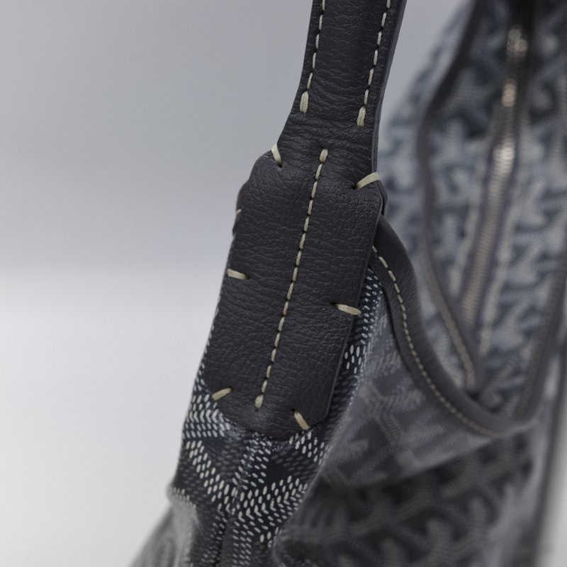 Goyard 戈雅 Bohème Hobo 灰色 帆布 肩背包-6