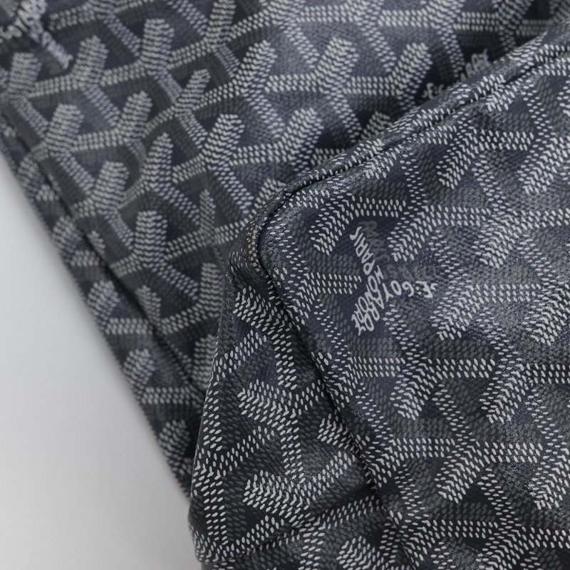 Goyard 戈雅 Bohème Hobo 灰色 帆布 肩背包-8