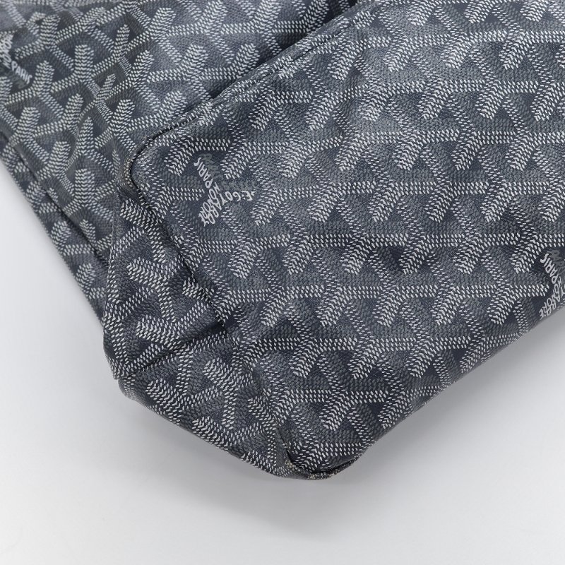 Goyard 戈雅 Bohème Hobo 灰色 帆布 肩背包-9