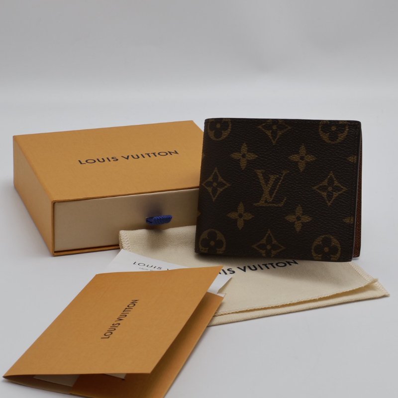 LOUIS VUITTON Marco雙折零錢袋皮夾-6