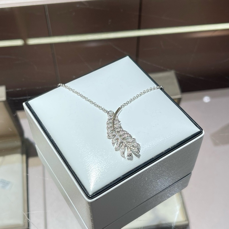 Chanel香奈儿高级珠宝Plume系列羽毛项链-6