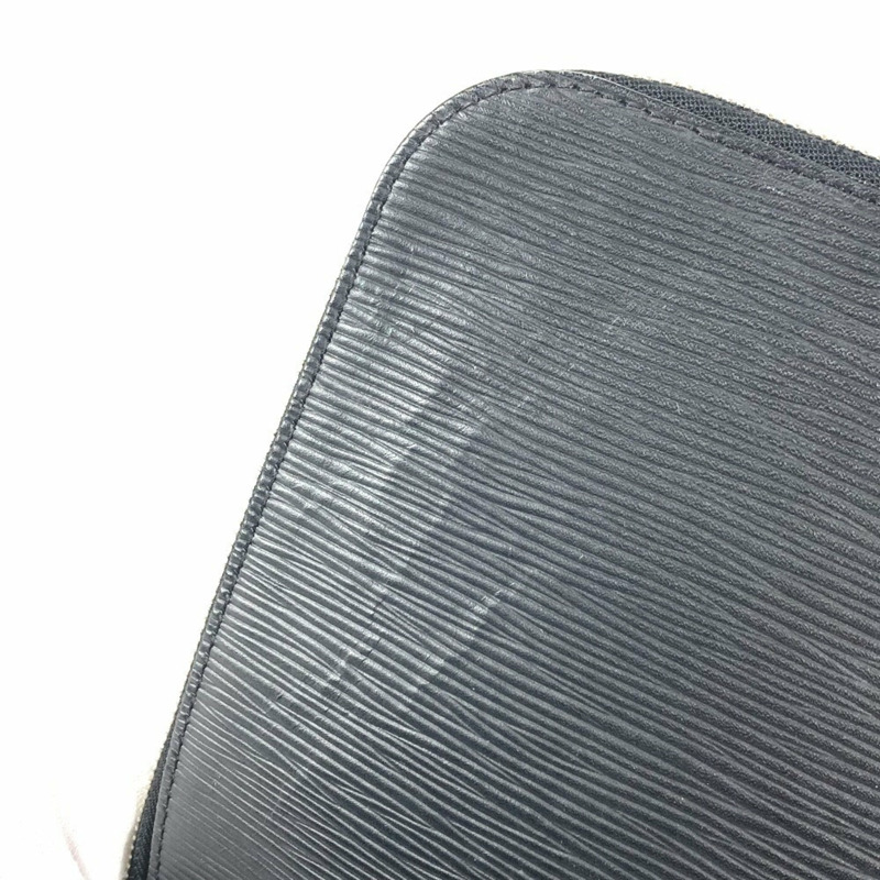 路易威登 M68198 Epi 皮革 LV Circle Pochette Jour GM 手拿包，L 型拉鍊，男女皆宜，黑色。-6