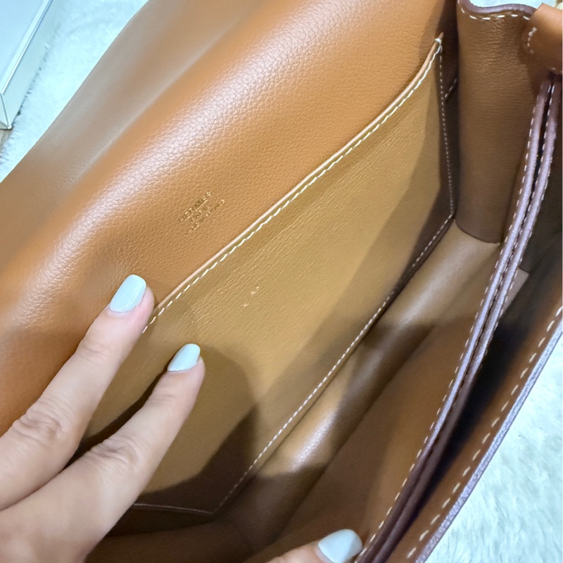 愛馬仕最保值的✨金色x金釦✨  Hermes Roulis gold愛馬仕金剛色 D刻-6