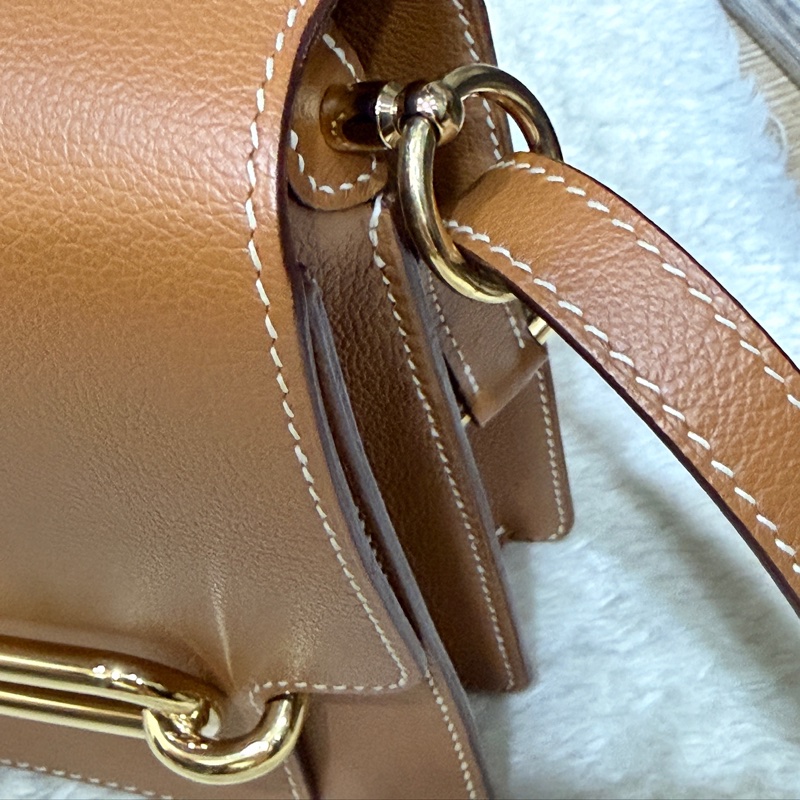 愛馬仕最保值的✨金色x金釦✨  Hermes Roulis gold愛馬仕金剛色 D刻-13