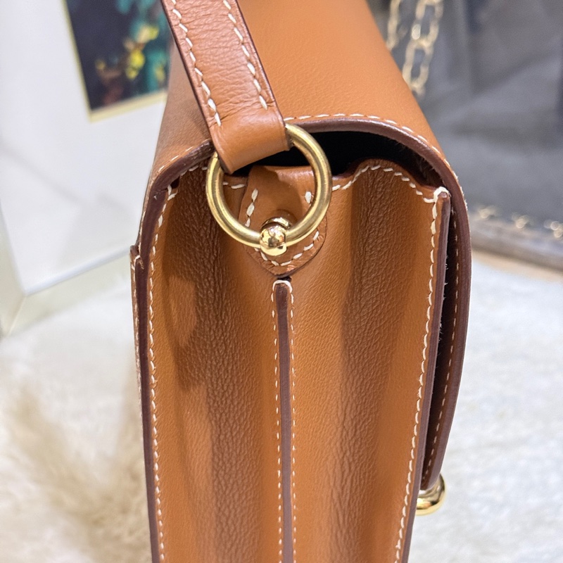 愛馬仕最保值的✨金色x金釦✨  Hermes Roulis gold愛馬仕金剛色 D刻-18