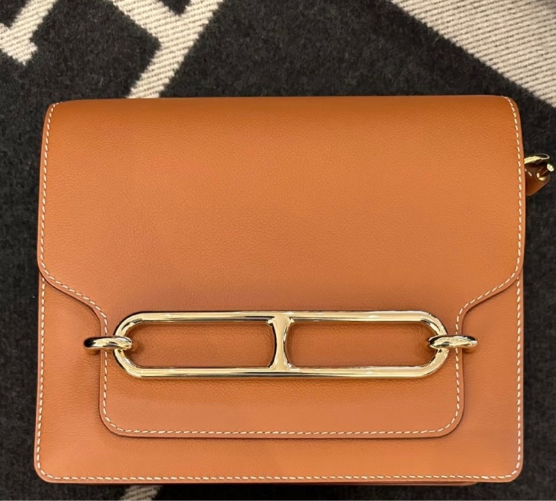愛馬仕最保值的✨金色x金釦✨  Hermes Roulis gold愛馬仕金剛色 D刻-24