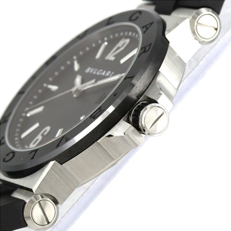 寶格麗 Diagono DG42SC DG42BSCVD 不鏽鋼自動腕錶-2