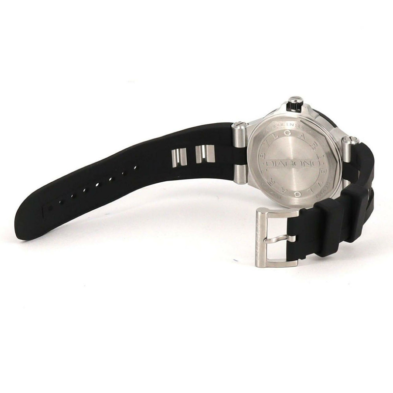 寶格麗 Diagono DG42SC DG42BSCVD 不鏽鋼自動腕錶-5