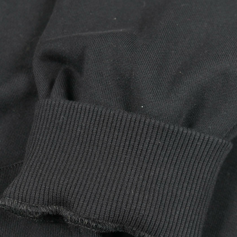 CELINE 黑色棉質連帽衫，二手男款 XXL 碼-5