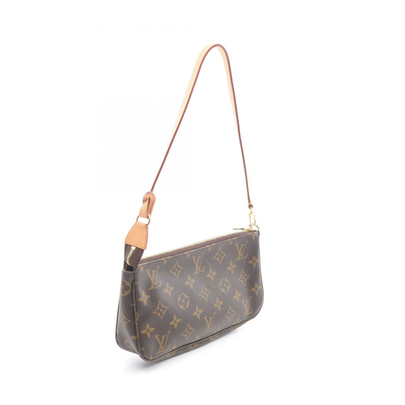 路易威登 Pochette Accessoires 單肩手提包 M40712 Monogram 帆布 二手-1