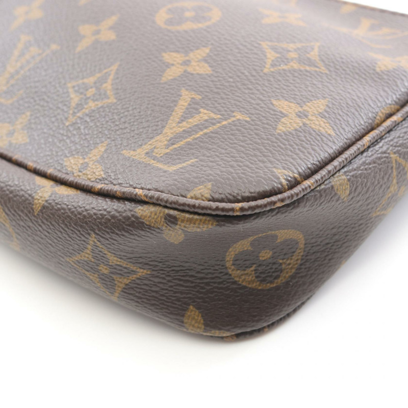路易威登 Pochette Accessoires 單肩手提包 M40712 Monogram 帆布 二手-5