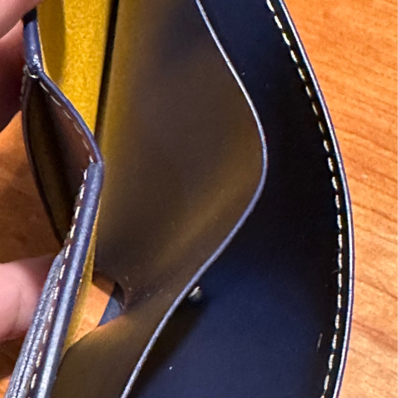 Goyard 短夾 深藍色-10