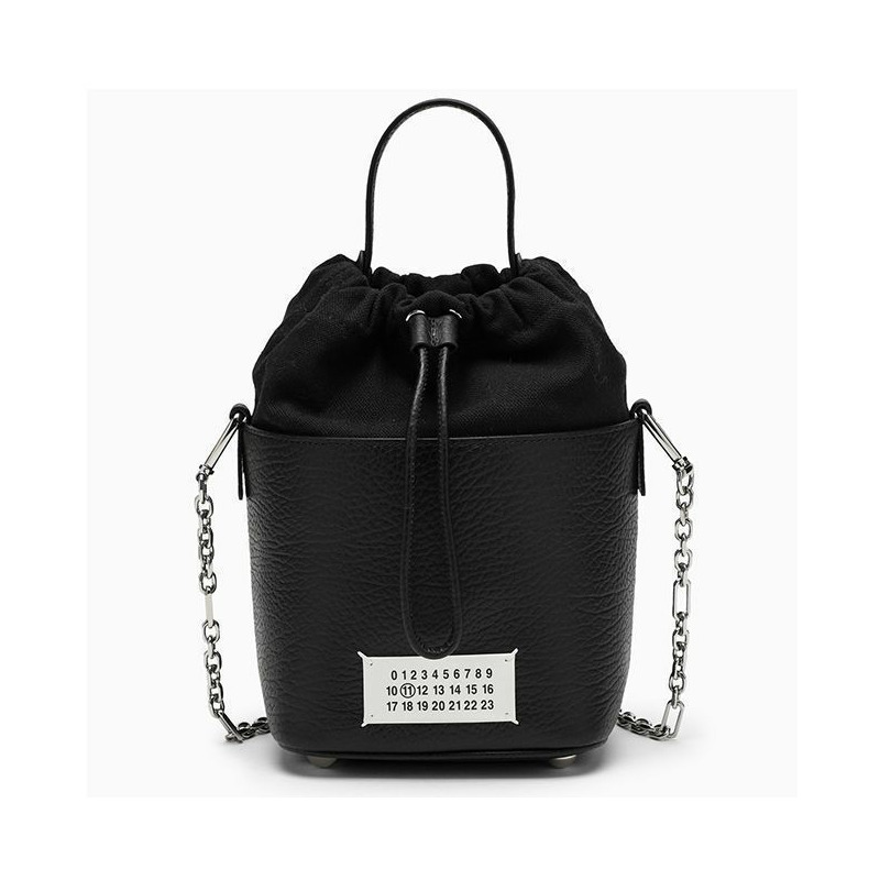 MAISON MARGIELA 5AC 迷你水桶包 單肩包 黑色 S61WG0035 P4348 T8013-0