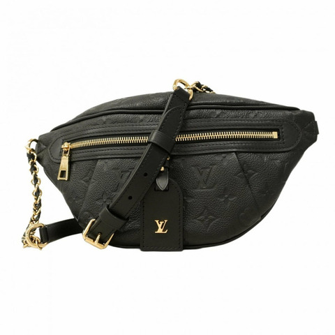 路易威登 Monogram Empreinte 高腰 PM 斜背包 M14353 黑色 女士