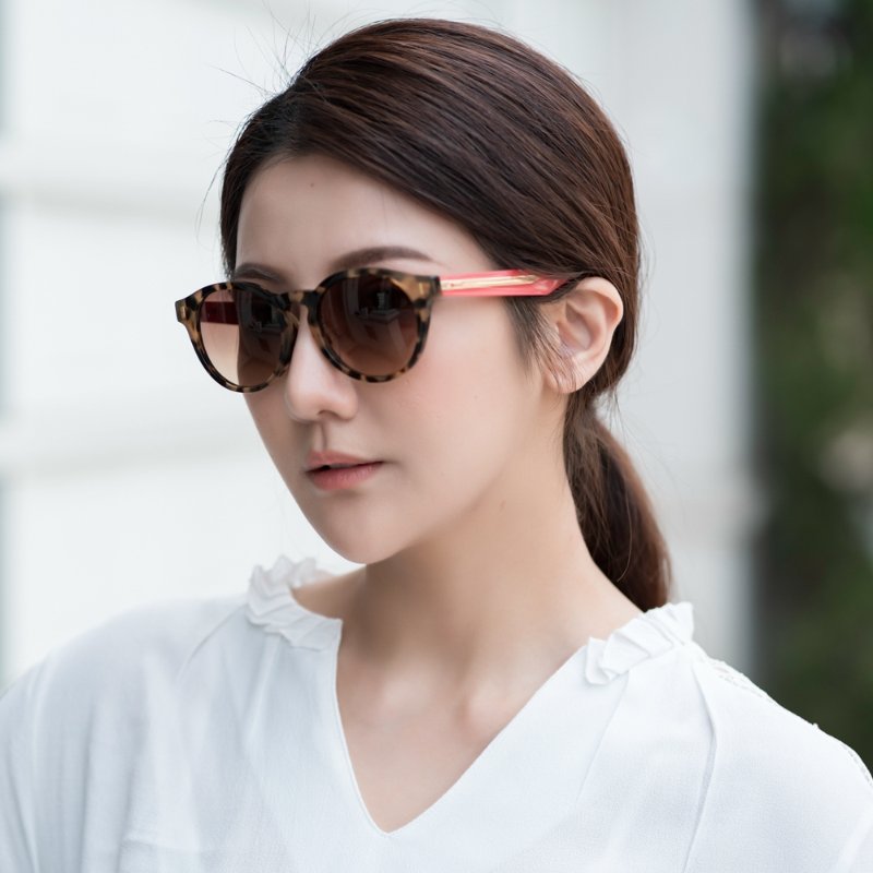 FENDI 太陽眼鏡 (琥珀色)-6