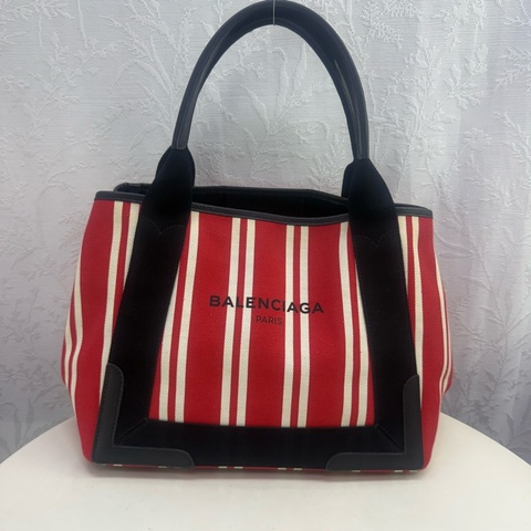 Balenciaga Navy Cabas