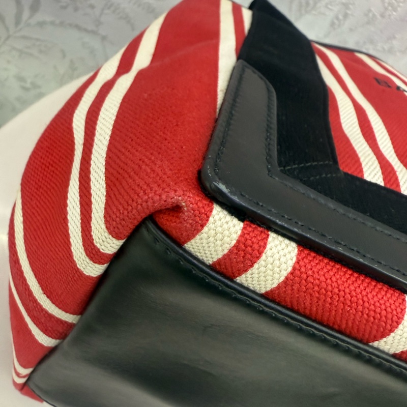 Balenciaga Navy Cabas-6