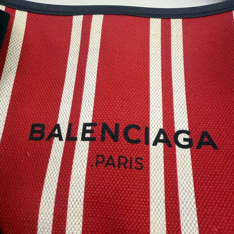 Balenciaga Navy Cabas-8