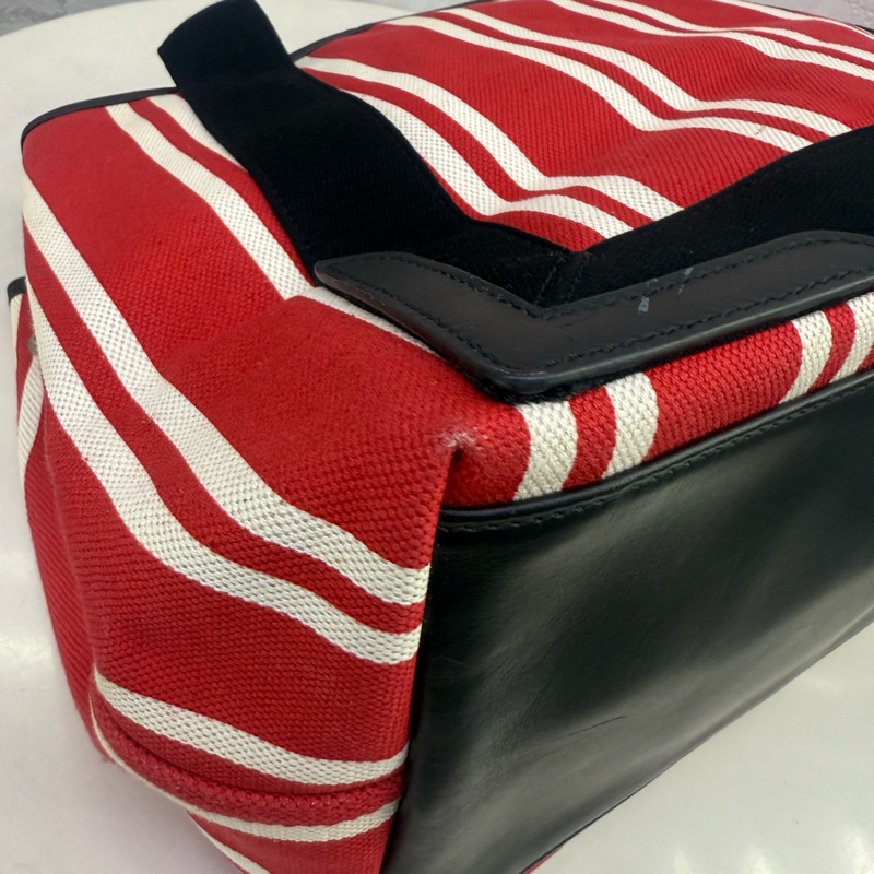 Balenciaga Navy Cabas-14