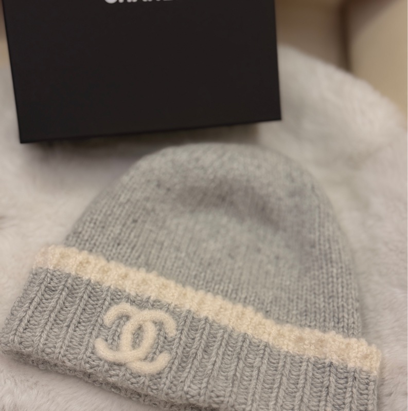Chanel香奈ㄦ22k灰色冷帽 Chanel香奈儿22k最火的灰色冷帽-0