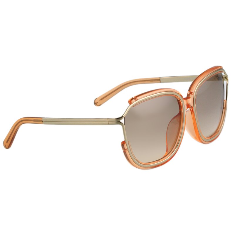 CHLOE太陽眼鏡（透明粉膚色）-2
