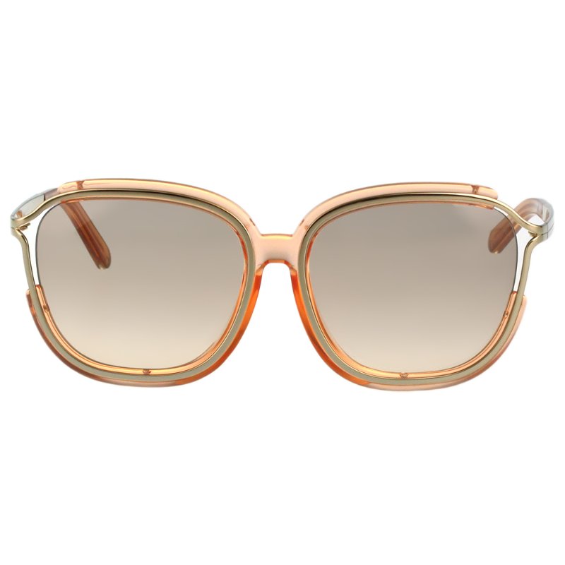 CHLOE太陽眼鏡（透明粉膚色）-3