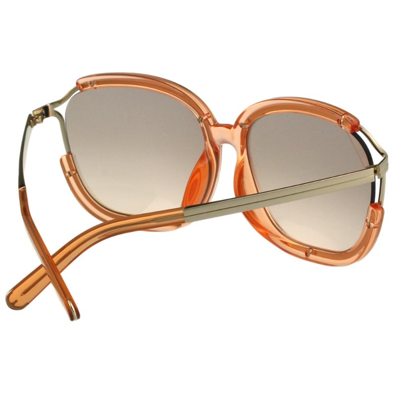 CHLOE太陽眼鏡（透明粉膚色）-4