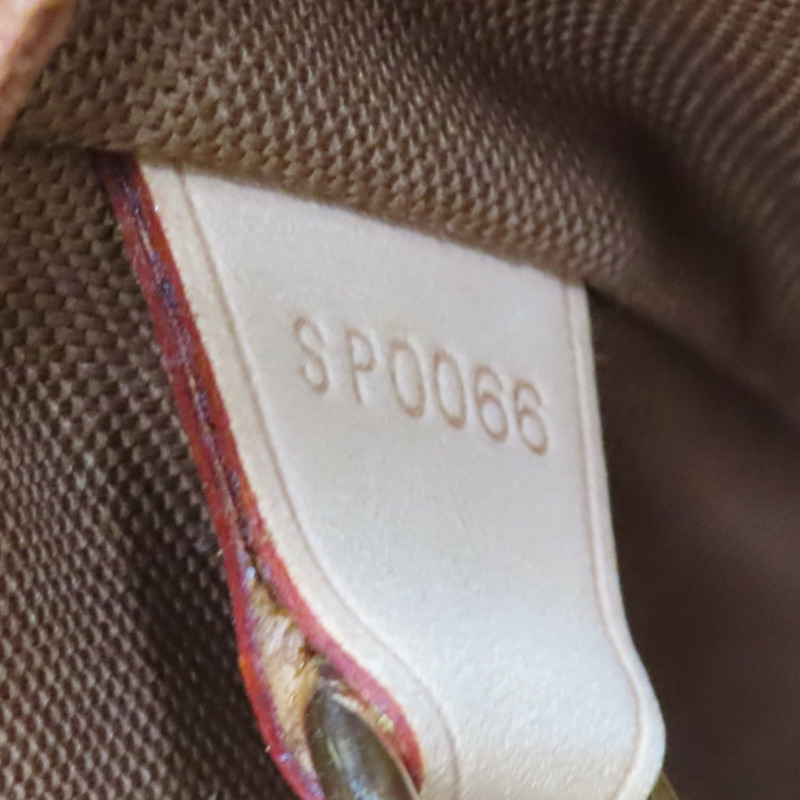 棕色 原花帆布 Montsouris MM 後背包【LOUIS VUITTON LV 路易威登】 M51136-9