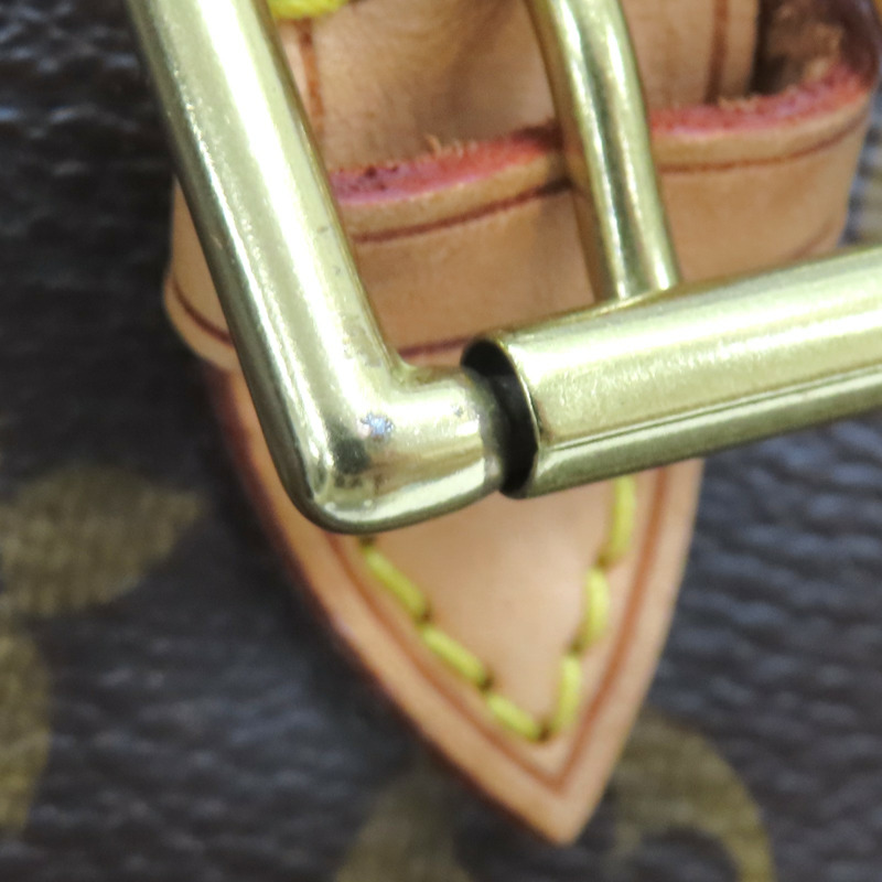 棕色 原花帆布 Montsouris MM 後背包【LOUIS VUITTON LV 路易威登】 M51136-16