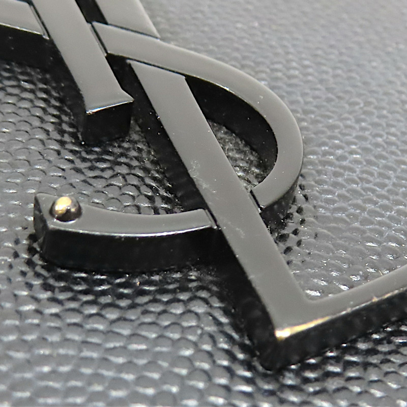 黑色 牛皮 KATE粒面皮革 中型手袋  肩背包【SAINT LAURENT YSL 聖羅蘭 】 364021BOW0U1000-17