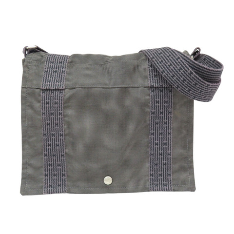 灰色 帆布 Herline Besace PM 肩背包【HERMES 愛馬仕】