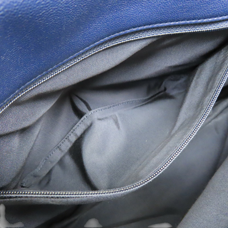 深藍色 羊皮 19 Flap Bag 兩用包 金扣【CHANEL 香奈兒】 AS1162-6