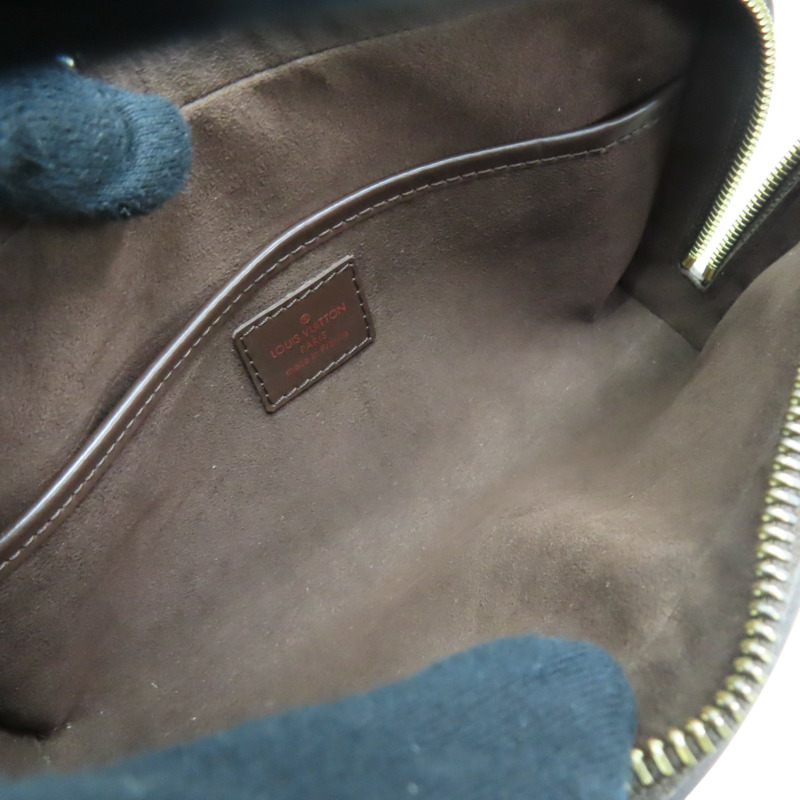 棕色 棋盤格帆布 Saint Louis 手拿包 N51993 (變色)【LOUIS VUITTON LV 路易威登】 N51993-4