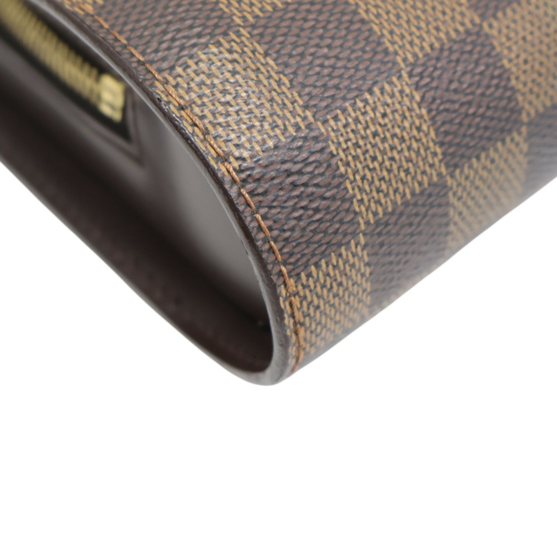 棕色 棋盤格帆布 Saint Louis 手拿包 N51993 (變色)【LOUIS VUITTON LV 路易威登】 N51993-11