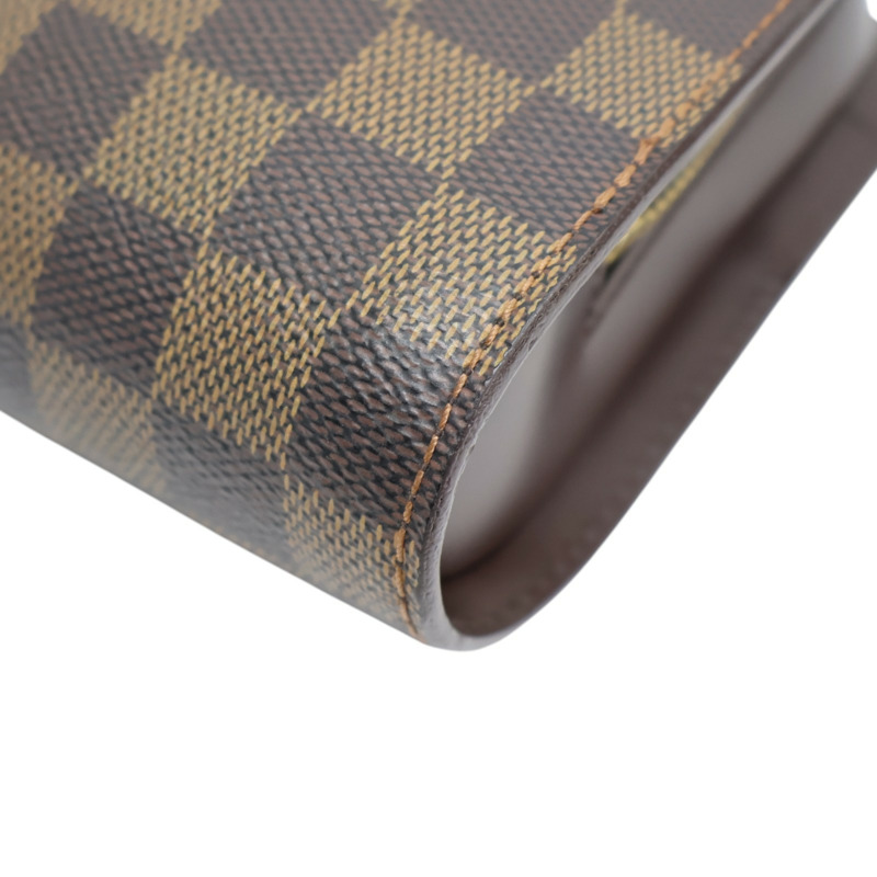 棕色 棋盤格帆布 Saint Louis 手拿包 N51993 (變色)【LOUIS VUITTON LV 路易威登】 N51993-12