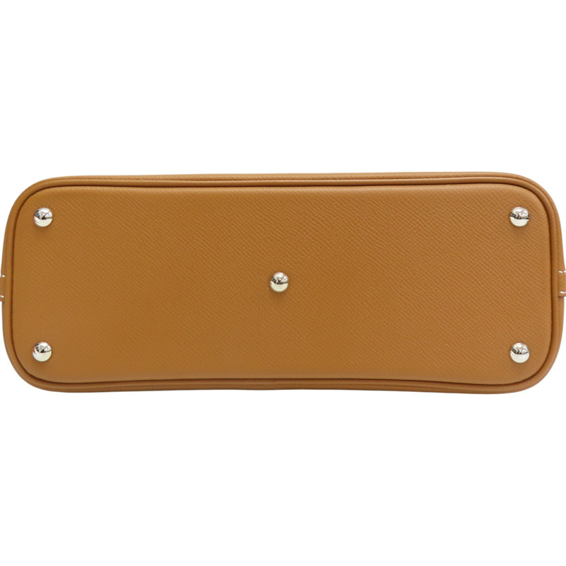 金棕色 Epsom牛皮 Bolide 27 柏莉包 兩用包 Z刻 銀扣【HERMES 愛馬仕】-3