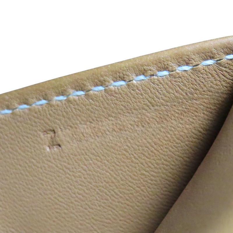 金棕色 Epsom牛皮 Bolide 27 柏莉包 兩用包 Z刻 銀扣【HERMES 愛馬仕】-8