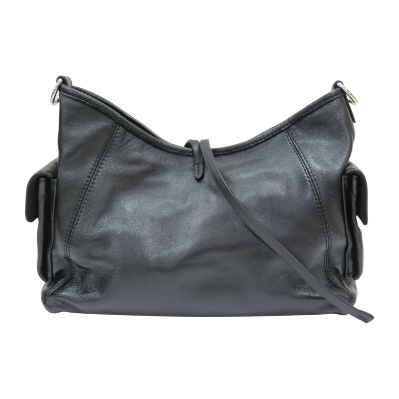 黑色 羊皮 CarryAll Cargo Vibe PM 肩背包【LOUIS VUITTON LV 路易威登】 M24861-1