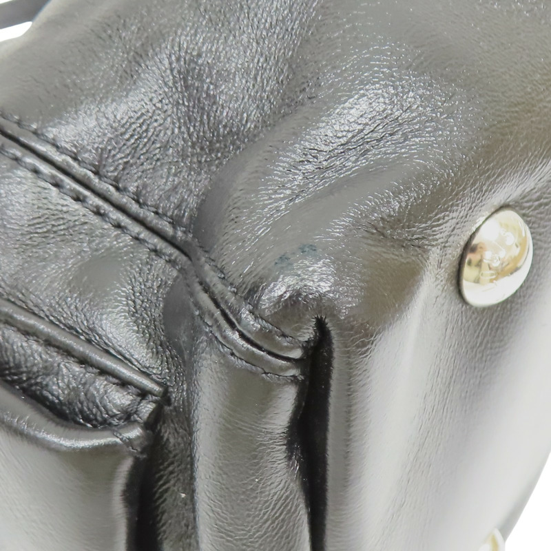 黑色 羊皮 CarryAll Cargo Vibe PM 肩背包【LOUIS VUITTON LV 路易威登】 M24861-13