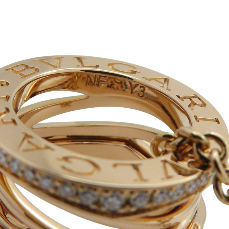 18K玫瑰金 鑽石 B.zero1 項鍊【BVLGARI 寶格麗】 354195-7