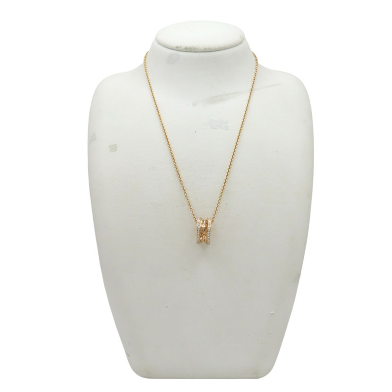18K玫瑰金 鑽石 B.zero1 項鍊【BVLGARI 寶格麗】 354195-9