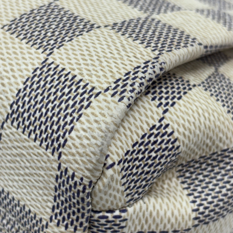 白色 棋盤格帆布 帆布 Croisette 兩用包【LOUIS VUITTON LV 路易威登】 N41581-15