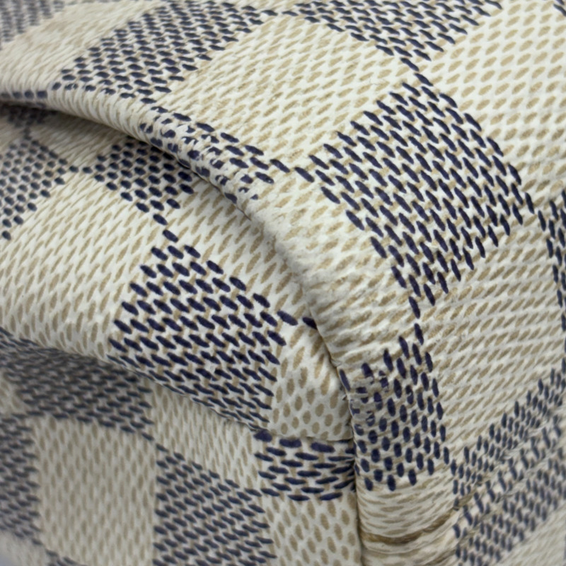 白色 棋盤格帆布 帆布 Croisette 兩用包【LOUIS VUITTON LV 路易威登】 N41581-16