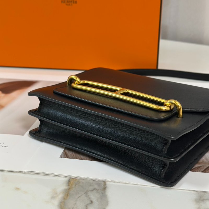 HERMES Mini roulis - 黑金 C-4