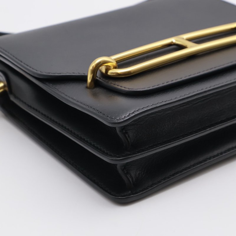 HERMES Mini roulis - 黑金 C-6