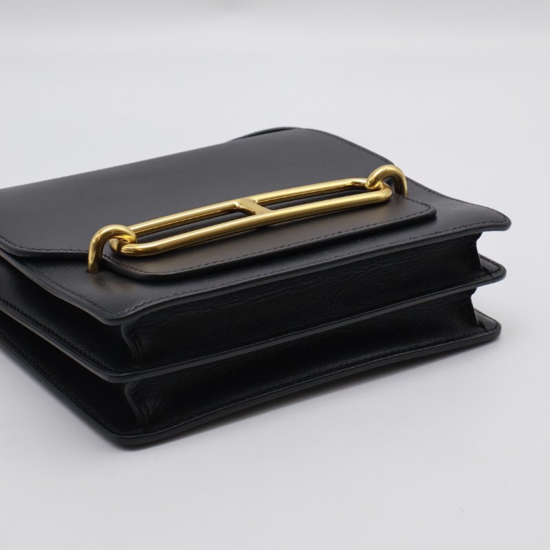HERMES Mini roulis - 黑金 C-8