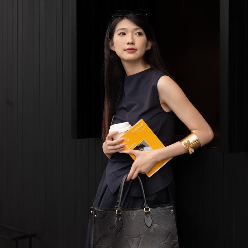 LOUIS VUITTON On the go - MM黑-13