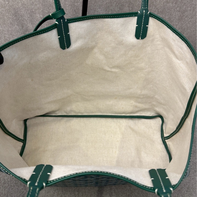 GOYARD綠色托特包pm-3