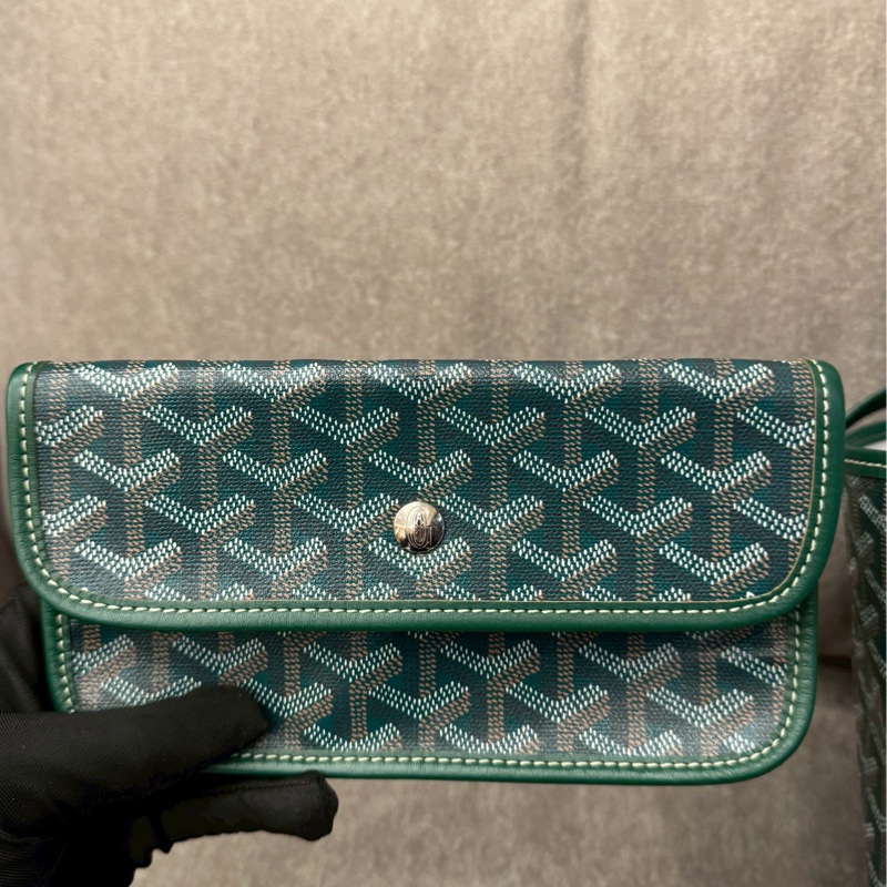 GOYARD綠色托特包pm-5