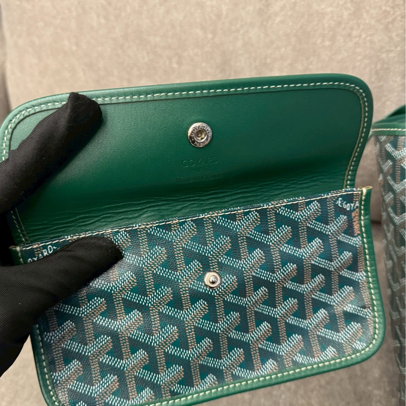 GOYARD綠色托特包pm-7